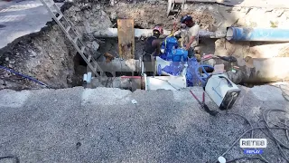 Pescara - ACA work finished, water is back