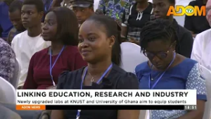 Linking Education and Research: Upgraded labs at KNUST and University of Ghana aim to equip students