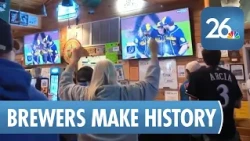 Green Bay Cheers as Brewers Head to World Series