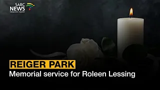 Reiger Park | Memorial service for Roleen Lessing