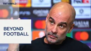 Pep Guardiola speaks out on global conflicts and human suffering
