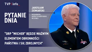 Vice Admiral Ziemiański: ORP “Wicher” will be an important element of the state's defense | QUEST...