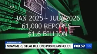 Money Matters: FBA says scammers made billions impersonating police