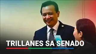 Trillanes dumating sa Senado para sa impeachment trial ni VP Sara