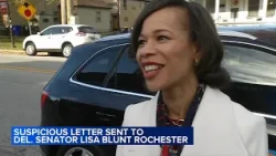Delaware Senator Lisa Blunt Rochester among those sent suspicious letter