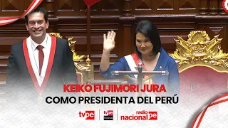 Keiko Fujimori sworn in as constitutional president of Peru