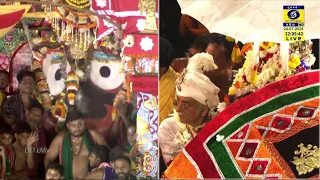 ବଡ଼ଦାଣ୍ଡରେ ମହାପ୍ରଭୁଙ୍କ ପବିତ୍ର ‘ଲକ୍ଷ୍ମୀ-ନାରାୟଣ ଭେଟ’ ନୀତି! 🌸✨