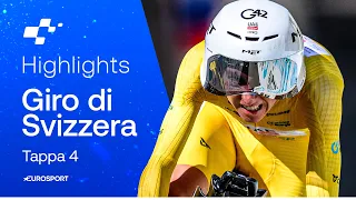 What a TIME TRIAL! POGACAR edges out VAN DER POEL by just 4 hundredths | HIGHLIGHTS | TOUR DE SUI...