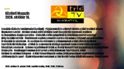 Közéleti Magazin 2026. október 16.