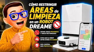 How to RESTRICT CLEANING AREAS on a DREAME Robot Vacuum 🚫 | NO-GO Zones