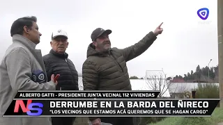 Residents demand permanent solutions for the ongoing landslides in La Barda