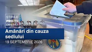 PRO TV News (20:00) | POSTPONEMENTS DUE TO THE HEADQUARTERS | Moldova