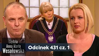Sędzia Anna Maria Wesołowska odc. 431, część 1👩🏼‍⚖️
