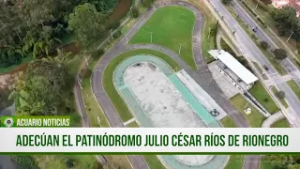 Adecúan el Patinódromo Julio César Ríos de Rionegro