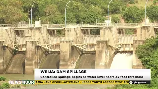 Weija Dam: Controlled Spillage Begins
