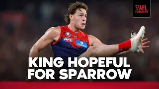King hopeful for Sparrow, Crows ignore Rankine noise + Giants lose Greene | AFL Tonight