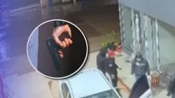 Five armed men robbed a gas station in Minga Guazú