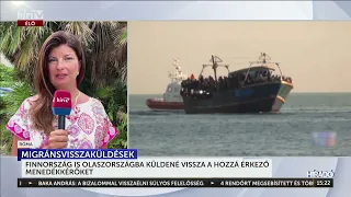Finnország is Olaszországba küldené vissza a hozzá érkező menedékkérőket - HírTV