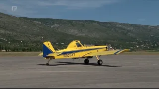 Dva Air Tractora čuvaju Hercegovinu: Protupožarni avioni već ostvarili više od 240 intervencija