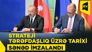 Azərbaycanla Almaniya arasında Birgə Bəyannamə imzalanıb