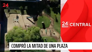 He bought half of a public square and the court ruled in his favor