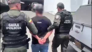 Capturan a alias ‘Zúñiga’, acusado de extorsionar a comerciantes en La Plata, Huila.