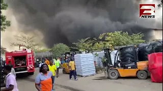BREAKING: Fire Outbreak Reported at Avenor North Industrial Area