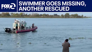 Swimmer goes missing, another rescued in San Joaquin River | KTVU
