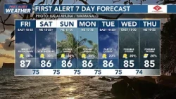 Billy V's HNN Sunrise surf and weather report for October 16, 2026