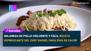 Milanesa de pollo crujiente y fácil | Receta refrescante del Chef Rafael para días de calor