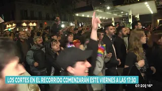 The Montevideo City Hall announced traffic and public transport disruptions due to the Diversity ...