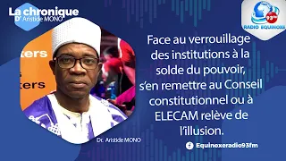 CHRONIQUE ARISTIDE MONO DU LUNDI 10 AOÛT 2026 - EQUINOXE TV
