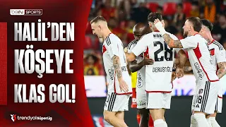 🔴⚫ Halil Dervişoğlu scores a classy goal after a perfect touch! | Trendyol Super Lig