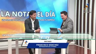 THE DAILY NOTE JULY 28, 2026 Francisco Sánchez Representative of Covensa