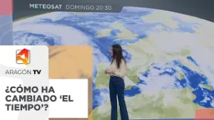 ¿Cómo ha cambiado 'El tiempo' de Aragón TV en 20 años?