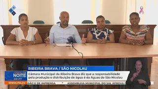 Ribeira Brava holds Águas de São Nicolau responsible for water production and distribution