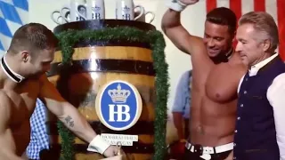 Celebrity Keg-Tappers - Chippendales - celebrate Oktoberfest at Hofbrauhaus Las Vegas