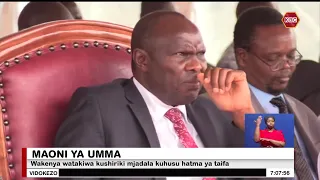 Wakenya watakiwa kushiriki mjadala kuhusu hatma ya taifa