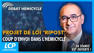 Projet de loi "RIPOST" : coup d'envoi dans l'hémicycle | La séance est ouverte ! - 07/07/2026