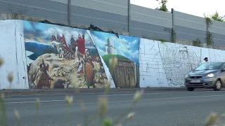 Na Marinićima nastaje mural dug 48 metara koji prikazuje cijelu hrvatsku povijest