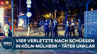 COLOGNE: Four injured after shooting in the Mülheim district – Police searching for leads and per...