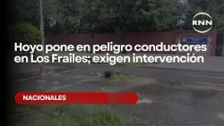 Pothole endangers drivers in Los Frailes; residents demand action