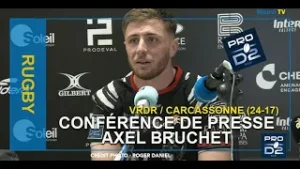 Conférence de presse Axel BRUCHET - VRDR - Carcassonne - 2025/2026