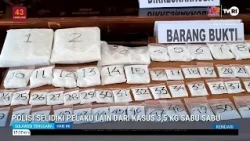 POLISI SELIDIKI PELAKU LAIN DARI KASUS 3,5 KG SABU SABU