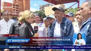 Workers protest outside CVG – The News Midday Broadcast 09/26/18