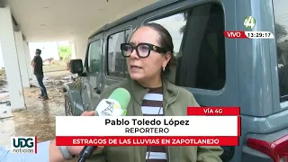 Familias en Zapotlanejo pierden muebles, autos y electrodomésticos por las tormentas