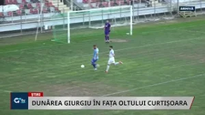 DUNĂREA GIURGIU ÎN FAȚA OLTULUI CURTIȘOARA