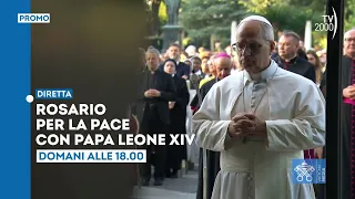 Rosary for peace with Pope Leo XIV - Thursday, October 1 at 6:00 PM live on TV2000