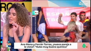 Rosa Bleda desvela si hay "tomatazo" entre Ferrán Torres y Ana Mena - Zapeando