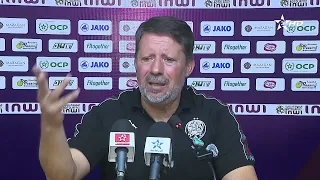 تصريح باولو سيرجيو بريتو، مدرب الوداد الرياضي، عقب فوز فريقه على الدفاع الحسني الجديدي بهدفين دون رد